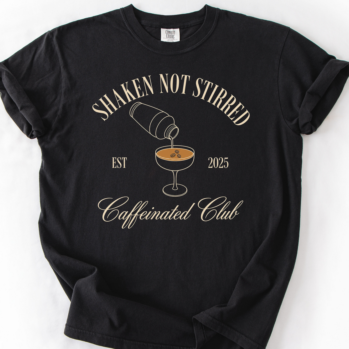 Caffeinated Club T-Shirt — Black