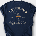 Caffeinated Club T-Shirt — Navy
