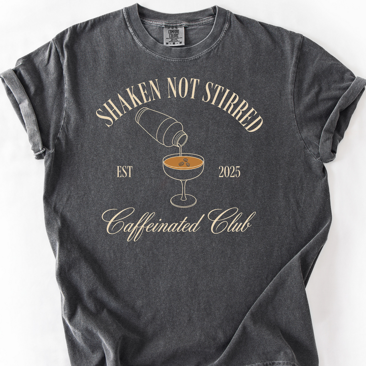 Caffeinated Club T-Shirt — Pepper