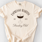 Espresso Martini Club T-Shirt — Ivory