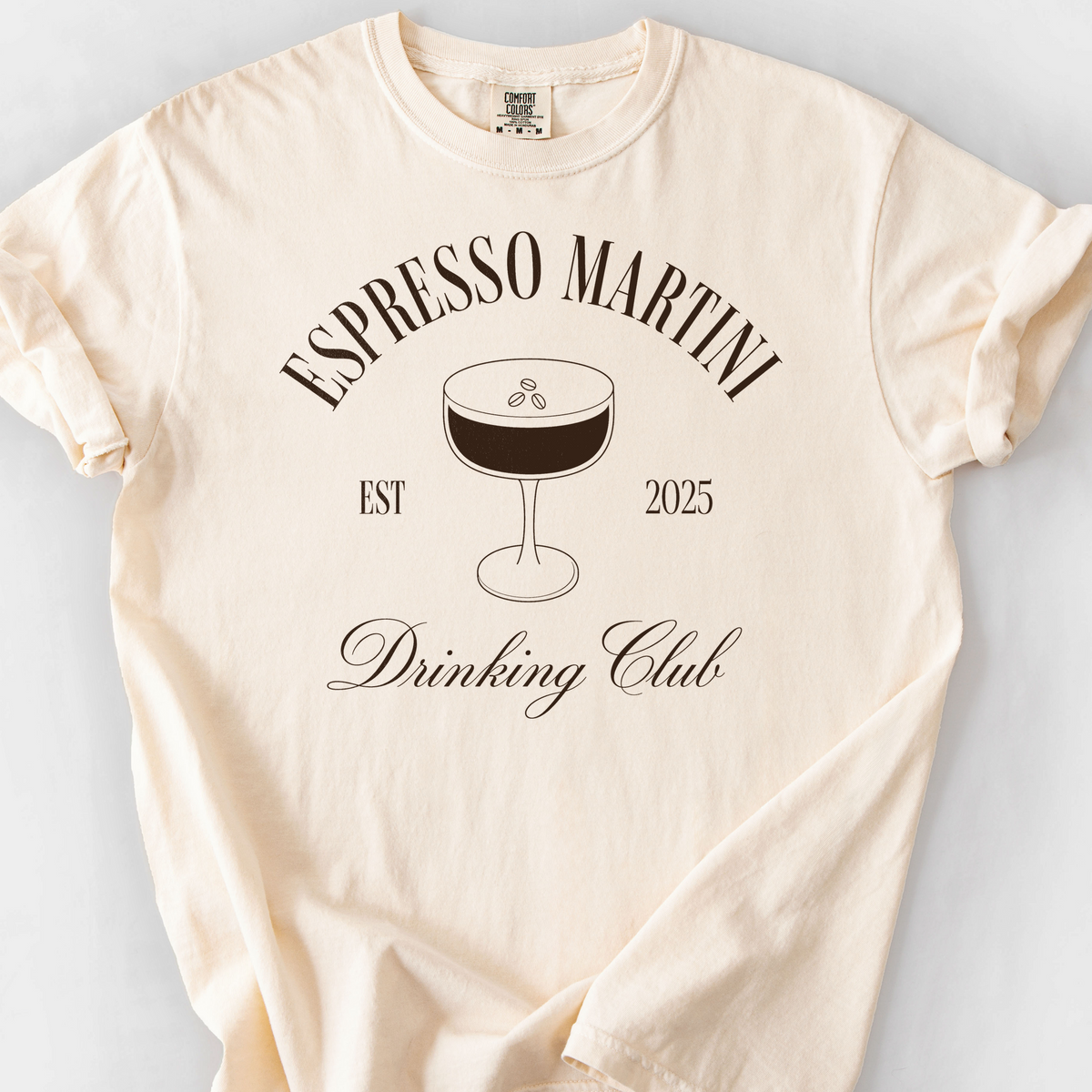Espresso Martini Club T-Shirt — Ivory