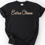 Extra Cheese T-Shirt — Black