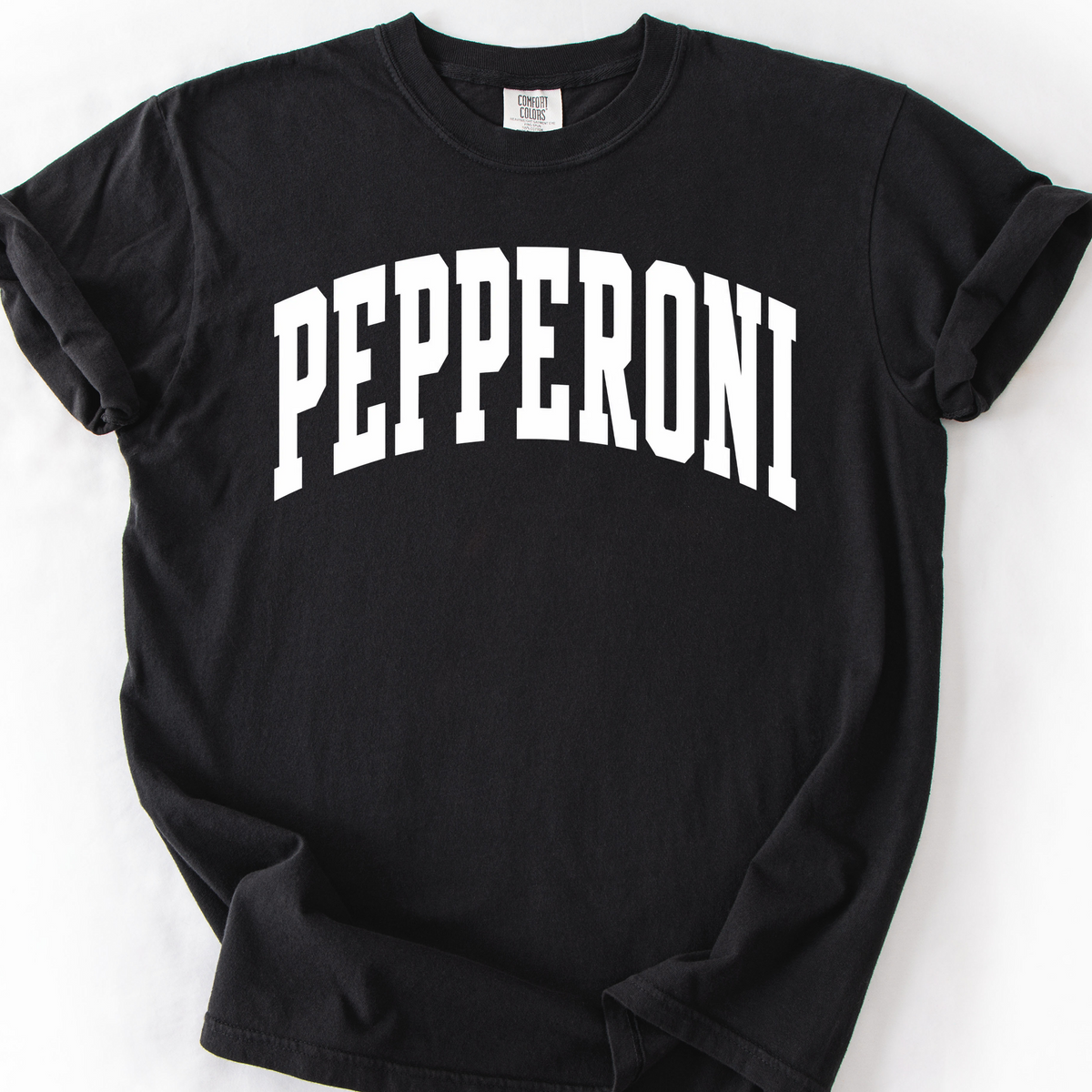 Pepperoni T-Shirt — Black