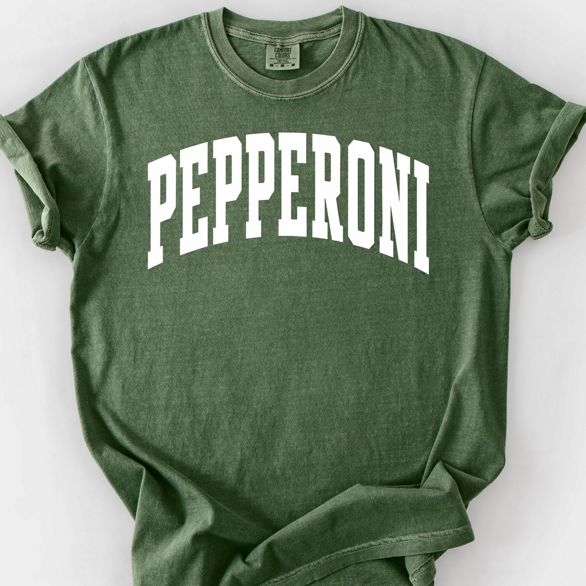 Pepperoni T-Shirt — Moss