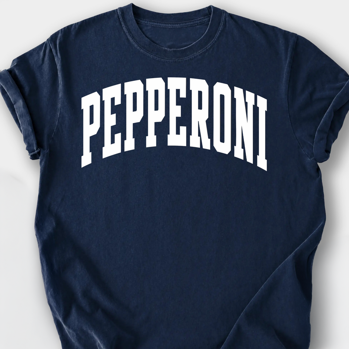 Pepperoni T-Shirt — Navy