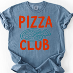 Pizza Club T-Shirt — Blue Jean