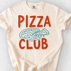 Pizza Club T-Shirt — Ivory