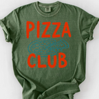 Pizza Club T-Shirt — Moss