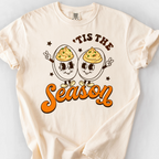 Tis the Season Deviled Eggs T-Shirt — Ivory